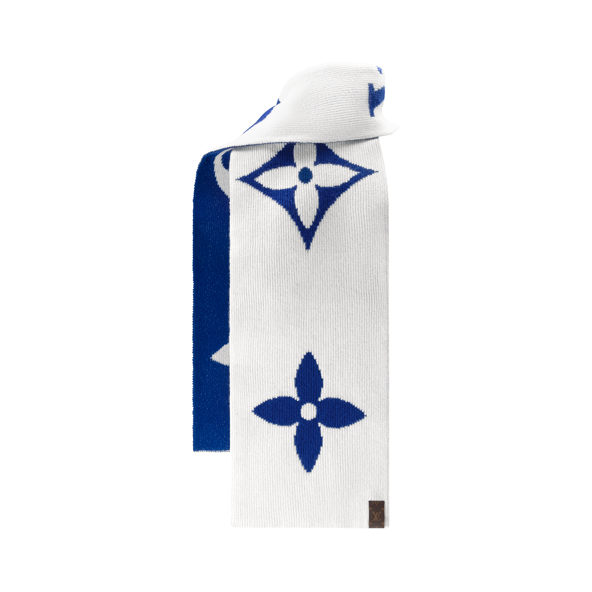 LV Medallion Knit Scarf . - Luxury Discontinued Product